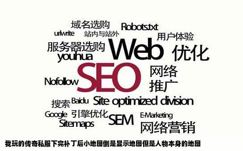 我玩的传奇私服下完补丁后小地图倒是显示地图但是人物本身的地图