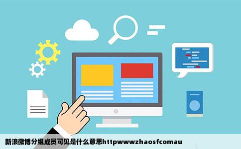 新浪微博分组成员可见是什么意思httpwwwzhaosfcomau